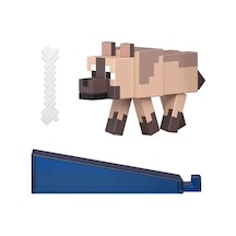 Minecraft Aksesuarlı Figürler Chestnut Wolf Jjr90