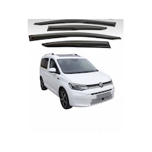 2021+ Volkswagen Caddy Cam Rüzgarlığı 4 Parça Set