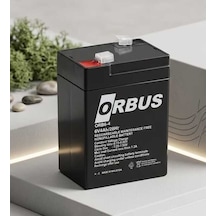Orbus 6v 4ah 6 Volt 4 Amper Agm Akü Ebatlar: 150x48x101mm