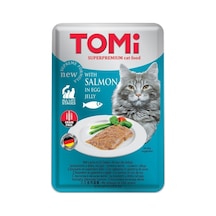 Tomi - 192 - Kedi Somon Ve Yumurta Tahılsız Pouch Mama - Aconcept - 100gr Pate