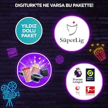 Digiturk Yıldız Dolu Paketi 12 Aylık Uydu Kurulumlu