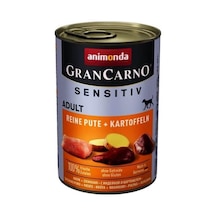 Animonda Gran Carno Sensitiv Hindili Patatesli Konserve Köpek Maması 400 G
