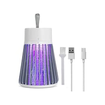 Symbee Usb Şarjlı Fiziksel Elektrik Şoku Led Ateşleyici, 8 Saat Süreli Batarya, Ev Ve Dış Mekan Kullanıma Uygun Sessiz Kovucu Beyaz