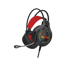 Dexim H608 BT 5.1 Mikrofonlu RGB Oyuncu Kulaklığı Dexim H608 BT 5.1 Mikrofonlu RGB Oyuncu Kulaklığı
