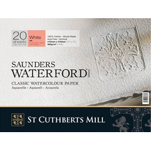 Saunders Waterford Hot Pressed Natural Blok 20 Yaprak 300G 31X41