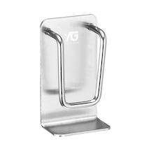 Cbtx 304 Paslanmaz Çelik Havza Askı Yapışkanlı Banyo Depolama Rafı Duvar Kancası