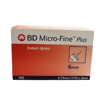 Bd Micro-Fine 6Mm/31G X 100 Adet