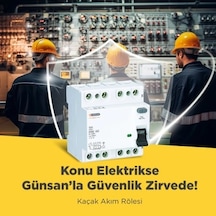 Kaçak Akım Koruma Anahtarı 6 Ka İle Güvenli Elektrik İletimi
