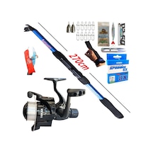Oslo Tele Spin Olta Takımı Seti Piranha Travel 270cm 50-150gr Oskar Cb640