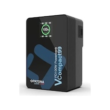 Patona Platinum 9421 V-mount Batarya 99wh 14.8v Pd100w Sert Taşıma Çantası Dahil