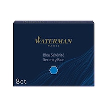 Waterman Dolma Kalem Kartuşu 8 Li Mavi S0110860 Çok Renkli