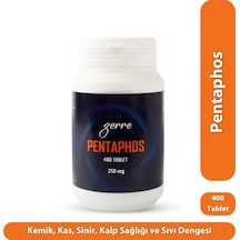 Zerre Doku Tuzu Schüssler Mineral Pentaphos 400 Tablet
