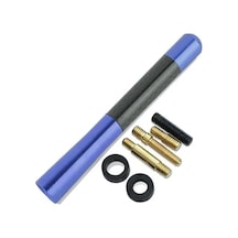 Lada Samara Uyumlu Mavi Karbon Fiber Oto Anten Yüksek Çekim Kapasiteli