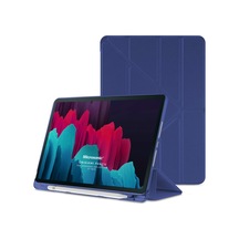 Samsung Galaxy Tab S10 Fe İçin Kılıf Origami Pencil Lacivert Galaxy Tab S10 Fe X520 İle Uyumlu Kılıf - Lacivert