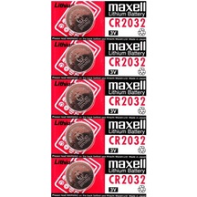 Maxell CR2032 Pil 5 Adet