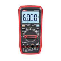 Ut17b Max Dijital Multimetre 1000v 6000 Sayım Multimetre Test Cihazı Vfd True Rms Voltmetre Ampermetre Vfd İnverter Ölçümü Ac/dc Voltaj