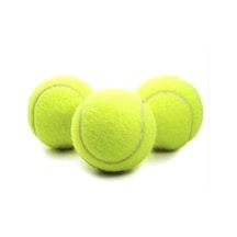 Tenis Topu Antrenman Sarı 3 Adet Birden Köpek Dişleme Topu Oyun T
