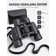 Hd Optik Mercekli 20x Dürbün Net Görüş Ergonomik Kauçuk Gövde Aksesuar Setli Çokrenkli