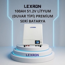 Lexron 100ah 51.2v Premium Serisi Duvar Tipi Lityum Batarya