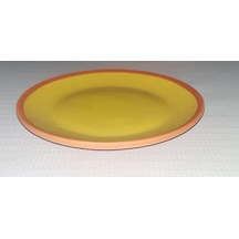Seramik Sunum Tabağı 18 Cm Sarı