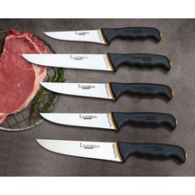 Lazbisa Mutfak Bıçak Seti Et Kasap Sebze Platinum Serisi 5 Li Set