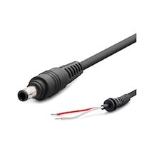 Asus Uyumlu 5.0 X 3.0 Mm Laptop Adaptör Kablosu 1.2 Metre Siyah