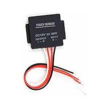 Ayna Arkası Dokunmatik Led Dimmer Anahtar 12v 3a 36w / 3 5mm Algılama / Aç/kapa + Parlaklık Ayarı / Şerit Led/ Diğer
