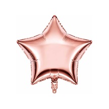 Yıldız Folyo Balon Rose Gold 18 İnc Pembe - Somon