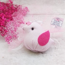 Peluş Kuş Tüllü Kız Bebek Hediyelik(30 Adet)