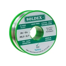 Soldex 0.50mm 200gr Kurşunsuz Lehim Teli