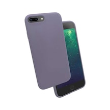 Apple Uyumlu iPhone 7 Plus Kılıf Lansman Dokulu Kadife İç Yüzey Yüksek Kalite Yumuşak Silikon Kapak Silk