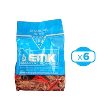 Emk Mangal Kömürü 1 Kg x 6 Adet