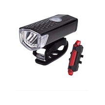 Bisiklet Ön Arka Far Seti Usb'Li Çakarlı Xbyc 6116
