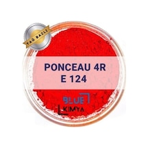 Blue Kimya Lake Ponceau 4r Kırmızı E124 Yağ Bazlı Toz Gıda Boyası 500 G