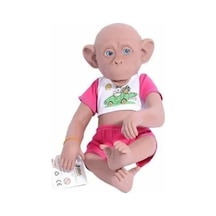 Asya Oyuncak Maymun 35 Cm Elf23301-kırmızı