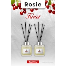 2 Adet Kiraz Rosie Çubuklu Oda Kokusu 100 Ml Fresh