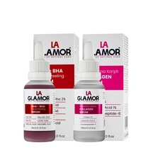 La Glamor Aha - Bha Kırmızı Peeling Serum 30 ML + La Glamor Collagen Serum 30 ML