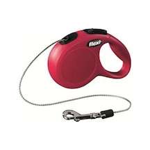 Flexi New Classic 3M İp XS Kırmızı