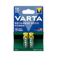 Şarj Edilmiş Aa Kalem Pil, 2600mah Kapasite