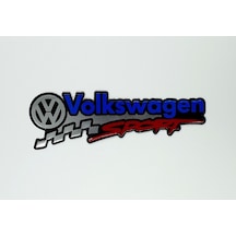Volkswagen Sport Logo Arma Sticker Yapıştırmalı Ürün (487353950)
