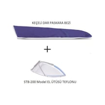 Bluestar Isıya Dayanıklı Keçeli Dar Paskara Bezi Ve El Ütüsü Teflonu Stb-200