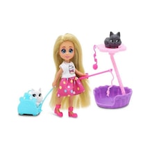 Mey İthalat Mini Bebek Ve Kedi Seti