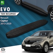 S-dizayn Renault Captur Evo Siyah Yan Basamak 173 Cm 2013-2020