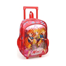 Winx Lettering Love Narçiçeği Çek Çek Okul Çantası 63289