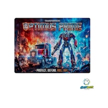 Ghostbastır Design Transformers Optimus Prime 99 Parça Ayaklı Puzzle Dekoratif Çocuk Yapbozu 0210