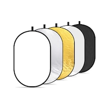 Neewer Rf-1510 150x100cm 5 İn 1 Katlanabilir Reflektör Ve Difüzör Seti