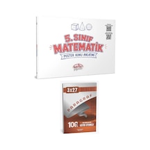 Editör 2027 5. Sınıf Matematik Poster Konu Anlatımı+ Anla Kazan Paragraf