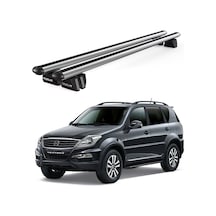 Pençe Ssangyong Rexton 2013 Ve Sonrası Uyumlu Gri Ara Atkı Port Bagaj Tavan Barı