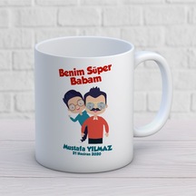 Babalar Günü 70.tasarım Kupa Bardak Çok Renkli