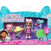 Gabby S Dollhouse, Gabby And Arkadaşları Figür Seti 6065350